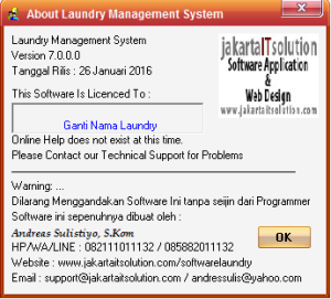 software laundry terbaru